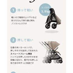 ベビーカー【サイベックス】　の画像