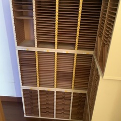 公文　学習　棚の画像