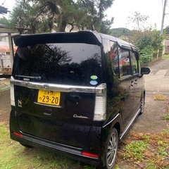 検付　H24ホンダnboxカスタムGターボ⭐︎自社ローン対象車両の画像