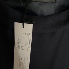 レディースワンピース黒紺色フォーマル通勤通学９号Mサイズの画像