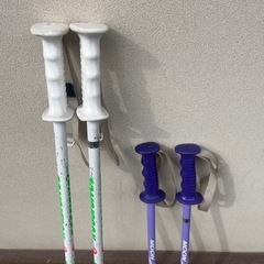 スキー　ストックの画像