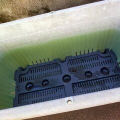 古いプランターの画像