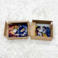 一番くじ ONEPIECE ワンピース ガラスプレート 2点セット の画像