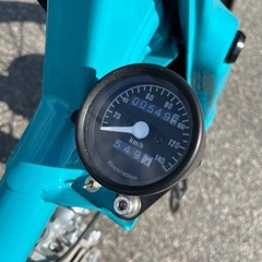 カブ カスタム チョッパー スーパーカブ　110cc ピンクナンバーの画像