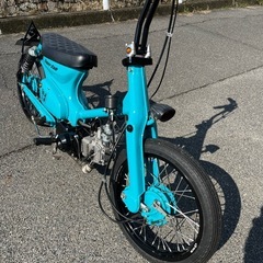 カブ カスタム チョッパー スーパーカブ　110cc ピンクナンバーの画像