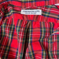 チェックシャツの画像