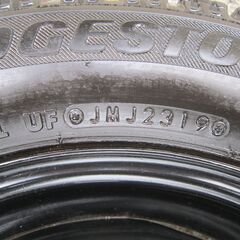 ★中古スタッドレスタイヤ・13インチ・軽自動車用・4本セット・鉄チンです★の画像