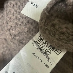 ニットワンピース　Fの画像