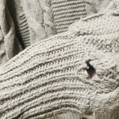 ニットワンピース　Fの画像