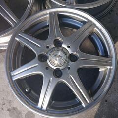 【中古品】シルバー 13インチ 5スポークホイールの画像