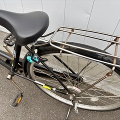 【お取引中)】自転車　黒色　26インチの画像