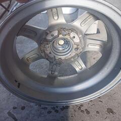 【中古品】シルバー 13インチ 5スポークホイールの画像