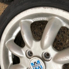 ダイハツミラジーノ MINILITE アルミタイヤの画像