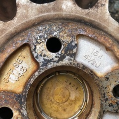 ダイハツミラジーノ MINILITE アルミタイヤの画像