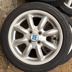 ダイハツミラジーノ MINILITE アルミタイヤの画像