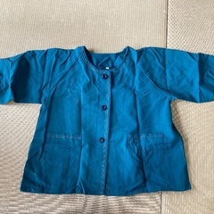 保育園のスモック　夏冬2着の画像