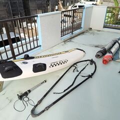 ウインドサーフィンセット セイル2枚の画像