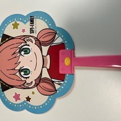 SPY×FAMILY アーニャ　うちわ　レアの画像