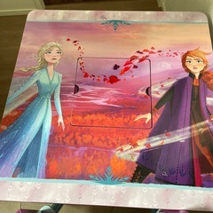 アナと雪の女王　テーブル＆イスセット　ままごと　子供用の画像
