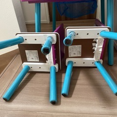 アナと雪の女王　テーブル＆イスセット　ままごと　子供用の画像