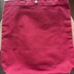 ☆京都　一澤帆布　A4トートバッグ　赤☆の画像