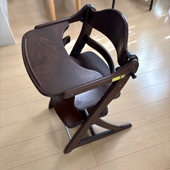 木製　ベビーチェアの画像