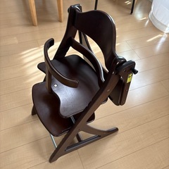 木製　ベビーチェアの画像