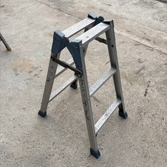 脚立  3段  アルミ製の画像