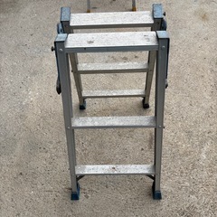 脚立  3段  アルミ製の画像