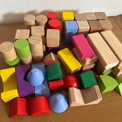 【お取引中】おもちゃ　積み木の画像