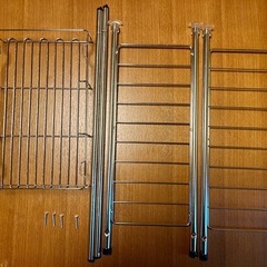 伸縮シンク上水切りラックの画像