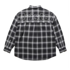 F.C.Real Bristol BIG LOGO L/S BAGGYSHIRT サイズS ブリストルの画像