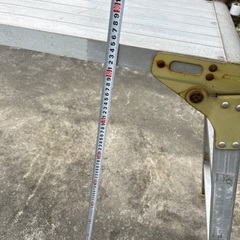 アルミ脚立　洗車等に最適ですの画像