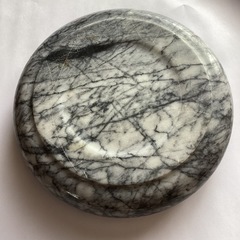 大理石　灰皿　昭和レトロ
の画像