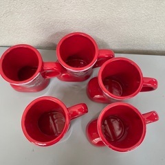 クリスマス　長靴マグカップ　5個セットの画像