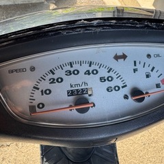 岐阜発/ホンダディオ/AF34-301＊＊＊＊/実動/バッテリーは消耗しています/現状品の画像