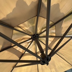 ガーデンパラソル↑こんな感じですの画像