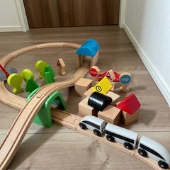 IKEA LILLABO鉄道　おもちゃの画像