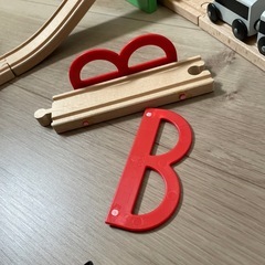 IKEA LILLABO鉄道　おもちゃの画像