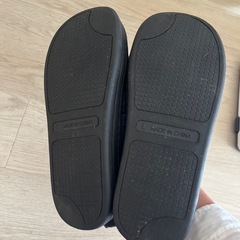 スリッポン チェック 防寒 冬用の画像