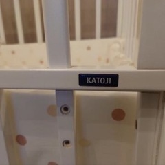 カトージ　ベビーベッド  ハイタイプ　レギュラーサイズの画像