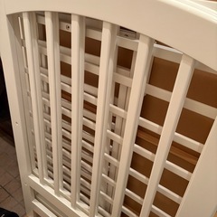 カトージ　ベビーベッド  ハイタイプ　レギュラーサイズの画像