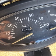 岐阜発/ホンダディオ/AF34-130＊＊＊＊/実動/マフラー改/バッテリーは消耗しています/現状品の画像