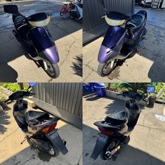 岐阜発/ホンダディオ/AF34-130＊＊＊＊/実動/マフラー改/バッテリーは消耗しています/現状品の画像