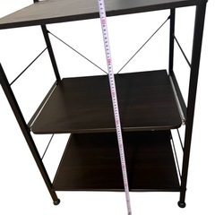 おしゃれ❣️多目的ラック✨✨２段目がスライド式なので使いやすい🥺の画像