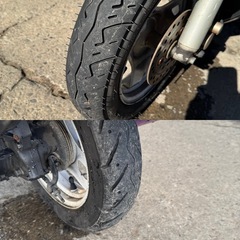 岐阜発/ホンダディオ/AF34-130＊＊＊＊/実動/マフラー改/バッテリーは消耗しています/現状品の画像