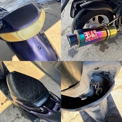 岐阜発/ホンダディオ/AF34-130＊＊＊＊/実動/マフラー改/バッテリーは消耗しています/現状品の画像