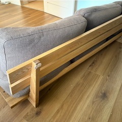 momonatural ソファ 3人がけの画像