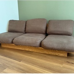 momonatural ソファ 3人がけの画像