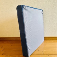 【HAVARGO】高反発クッション/ブルーの画像